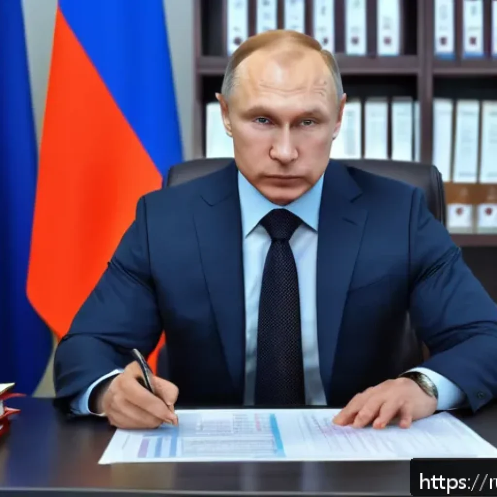 공무원 직무와 직렬 선택의 주요 차이점 - A professional Russian government office scene showing a mid-level civil servant at a desk reviewing...